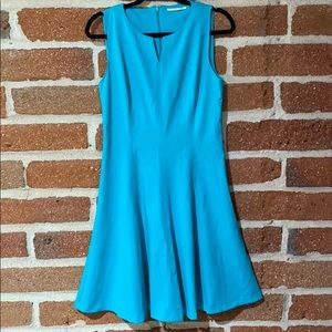 Tahari Fit and Flare Sleeveless Dress